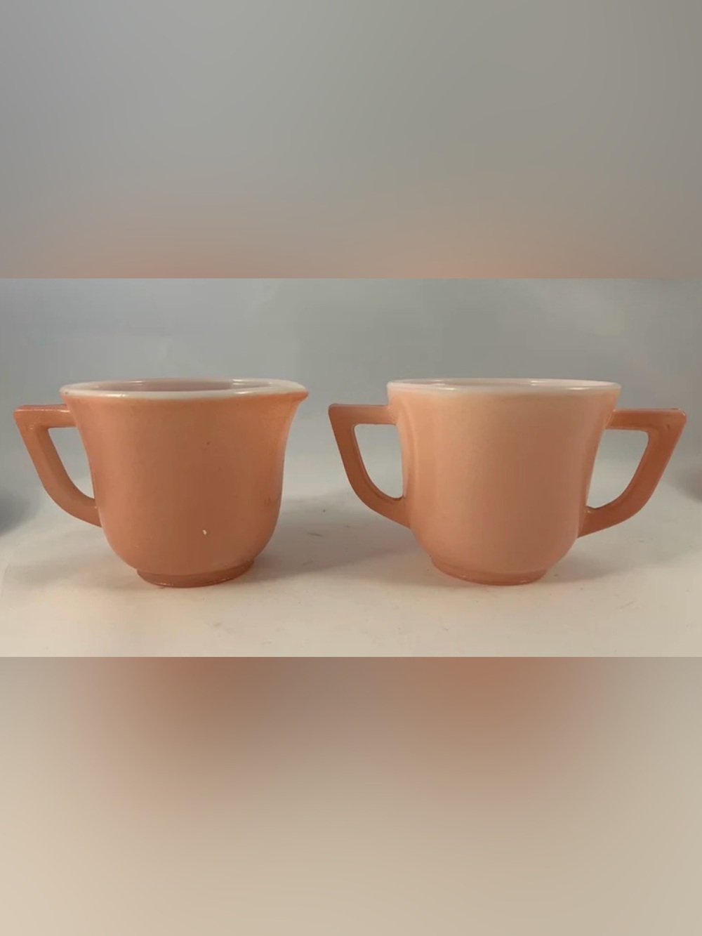Hazel Atlas 1940’s “Little Hostess” Pastel Play Tea Set